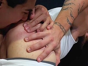 Bald Prisoner Fucked By His Cellmate - Dustin Steele And Axel Kane